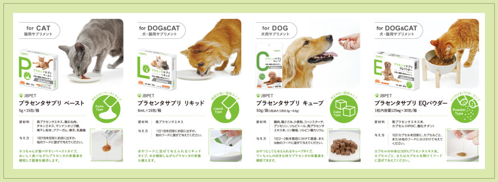JBP プラセンタ EQリキッド　6本　2箱　パウダー14個 JBPET プラセンタサプリ リキッド 30包｜EQリキッド 関節 pet 犬